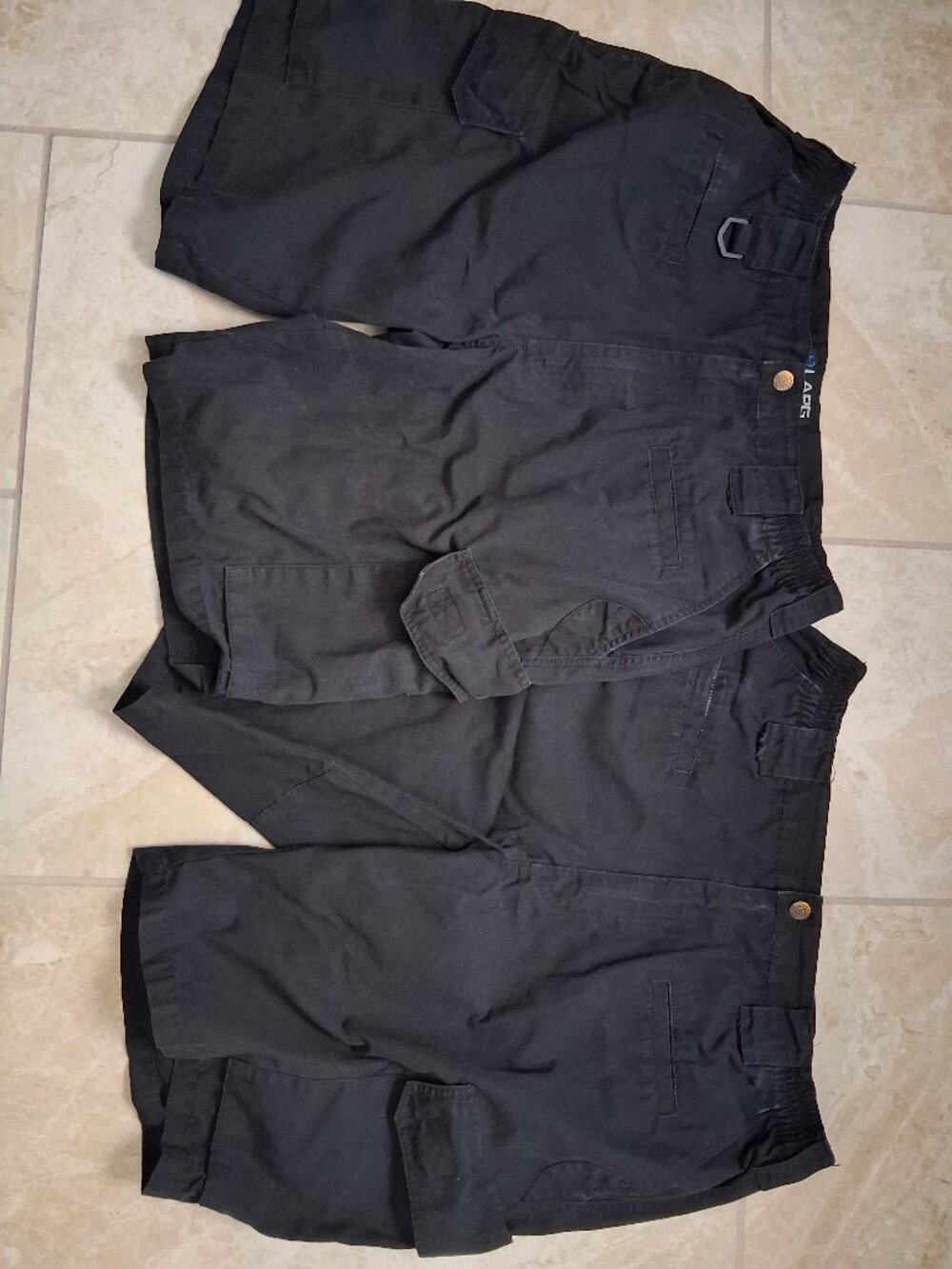 Set of 2 LAPG Shorts Black Size 36
